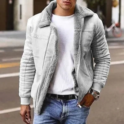 EB | Stilet Pelzfutterjacke Polyester Warm und Bequem