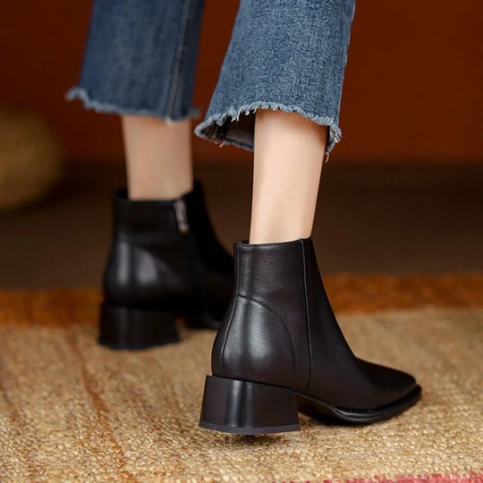 EB | Chunky Absatz Stiefeletten