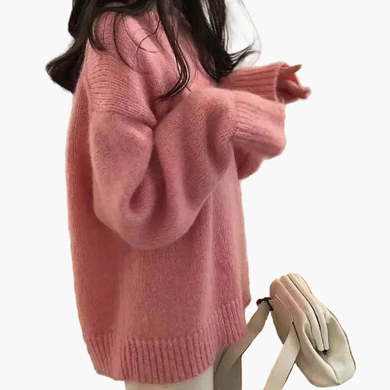 EB | Oversize Pullover Lässiger Stil - Lässiger Winterpulli für Alltag & Freizeit