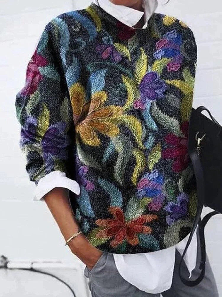 EB | Eleganter Pullover mit Druck