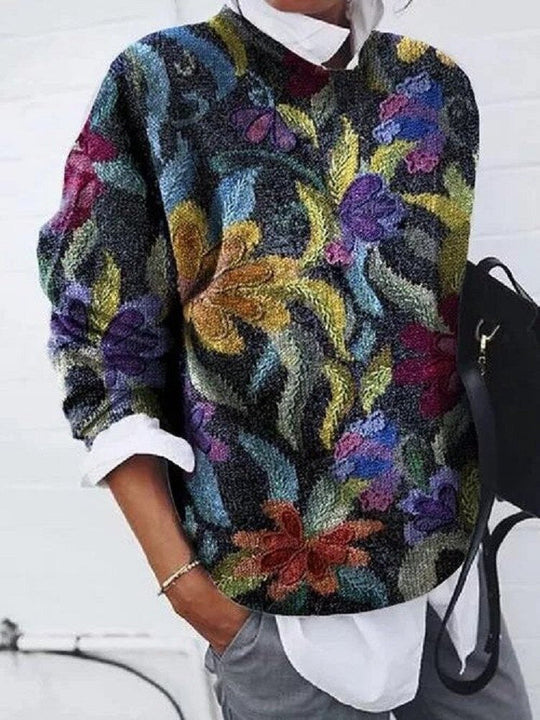 EB | Modischer Floral Pullover