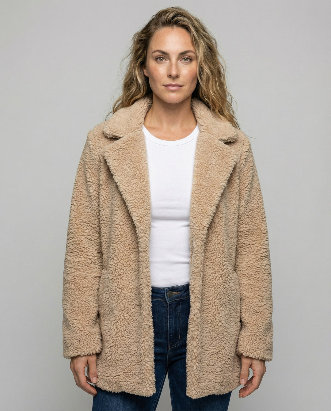 Warmer Fleece Mantel Damen | EB