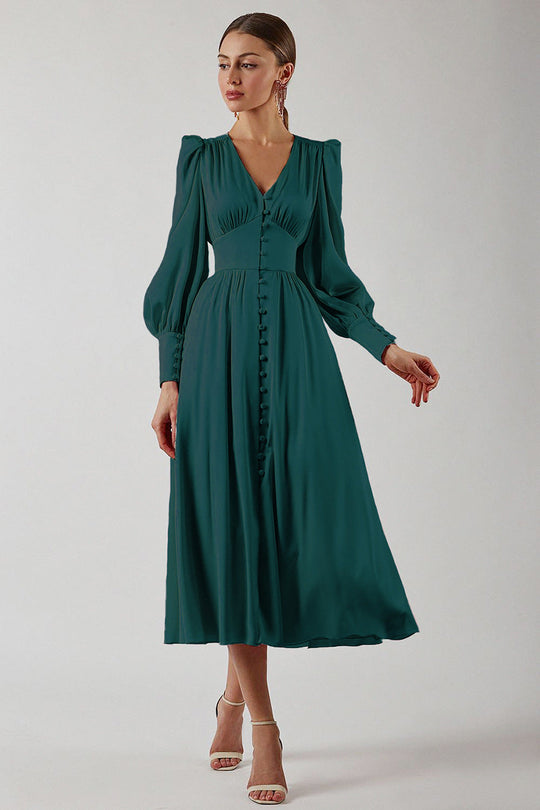 EB | Elegante Satinkleider
