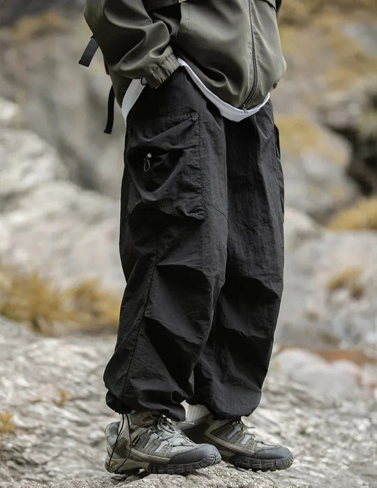 EB Herren Cargohose mit seitlichen Taschen und weiter Passform