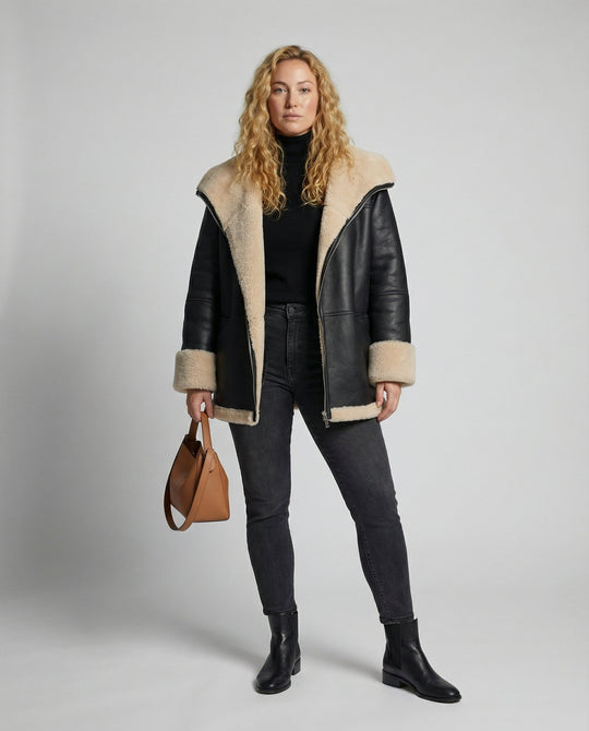 Warme Streetwear Jacke Damen | EB
