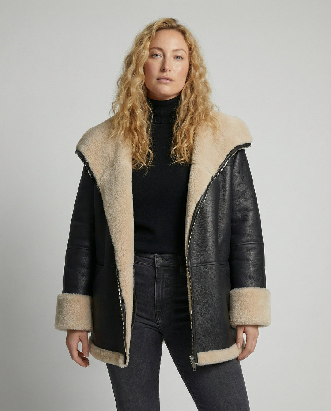 Warme Streetwear Jacke Damen | EB
