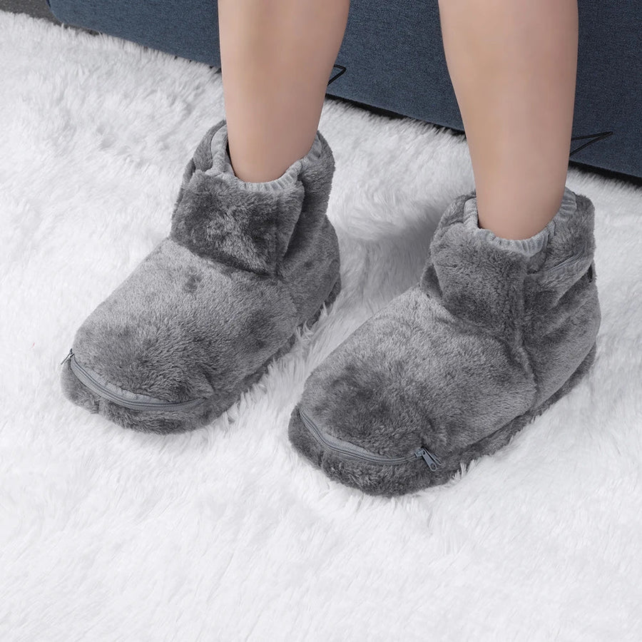 Komfortable USB-beheizte Stiefel mit Reißverschluss EB