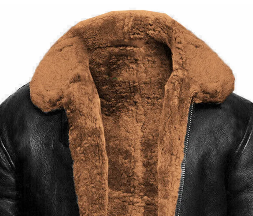 EB | Leder Wintermantel