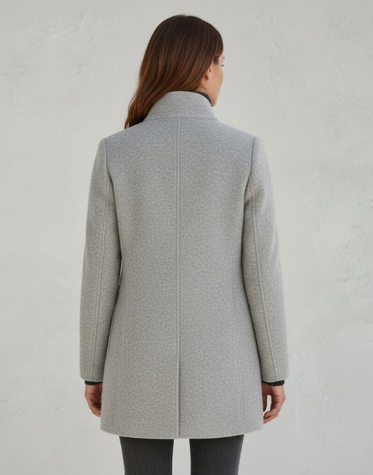 Damen Textil Kurzmantel mit Modernem & Elegantem Design | EB
