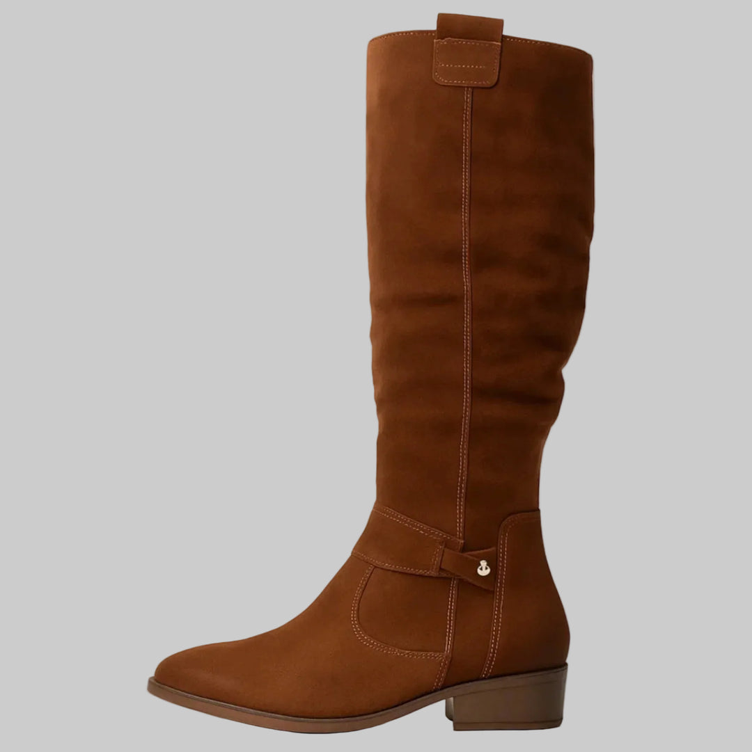 EB | Warme Wildlederstiefel - Gemütliche Winterschuhe
