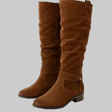 EB | Warme Wildlederstiefel - Gemütliche Winterschuhe