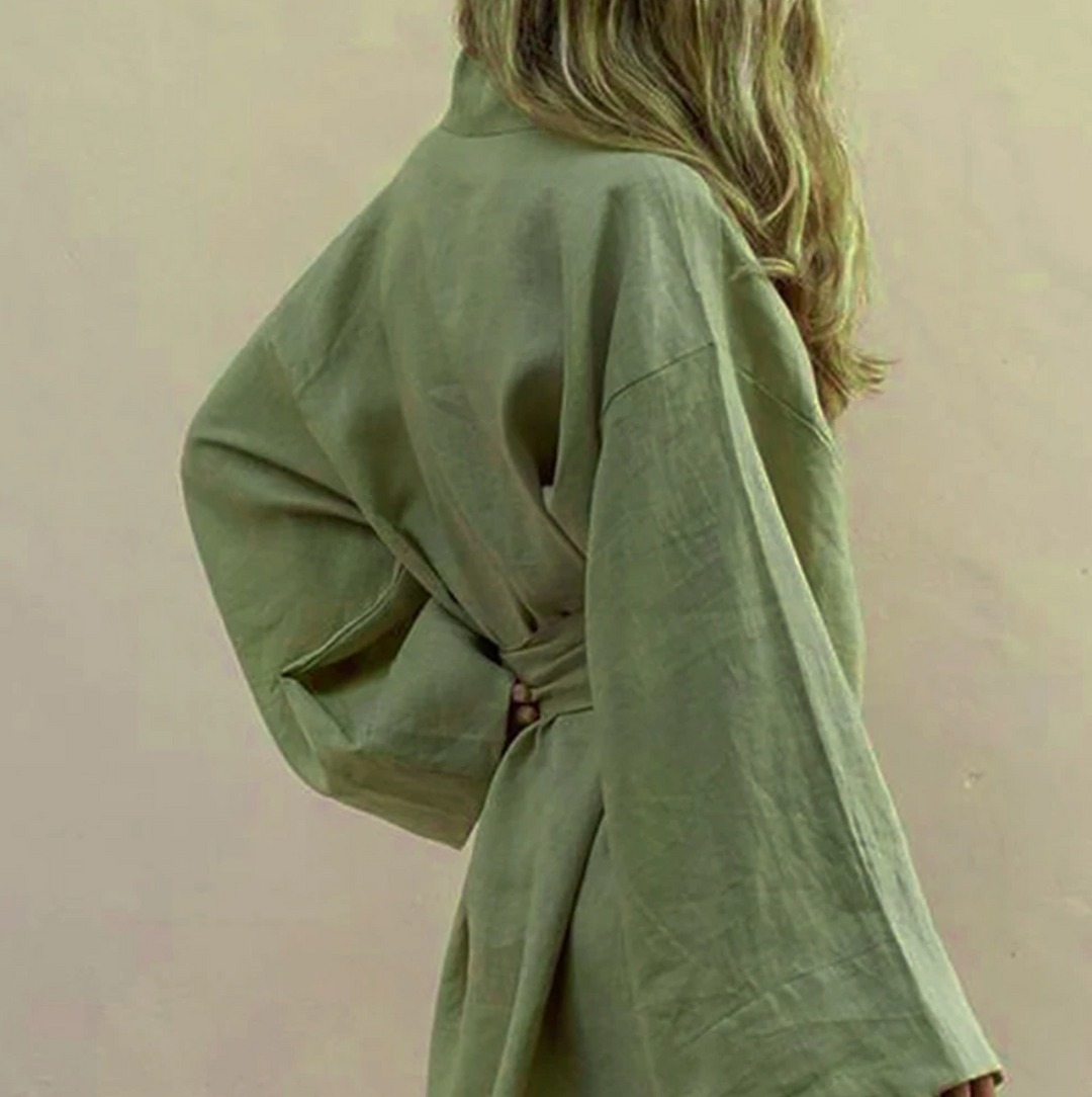 EB | Luxus Kimono mit Gürtel