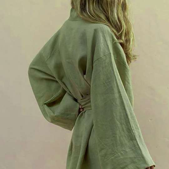 EB | Luxus Kimono mit Gürtel