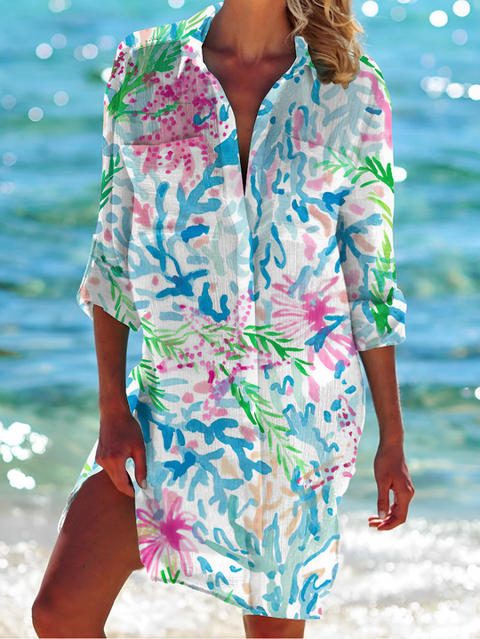 EB – flexible button-down bluse