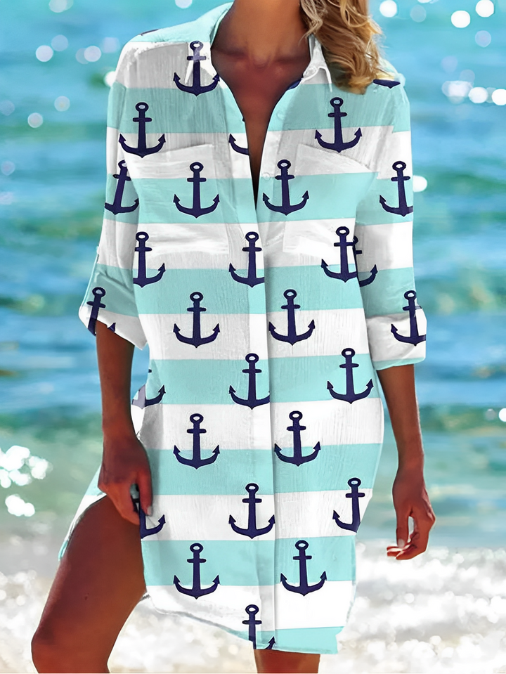 EB – flexible button-down bluse