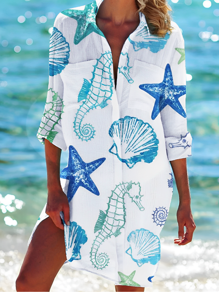EB – flexible button-down bluse