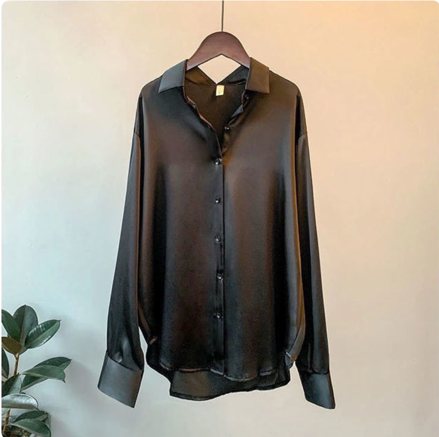 EB | Damen Satin Bluse
