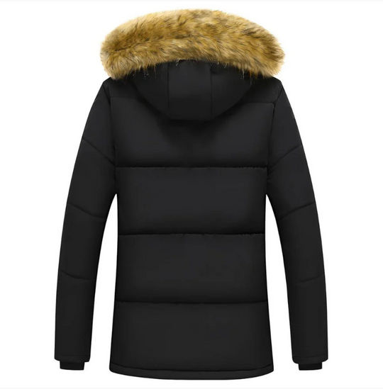 EB | Herren Winterjacke – Gepolsterte Kapuzenparka