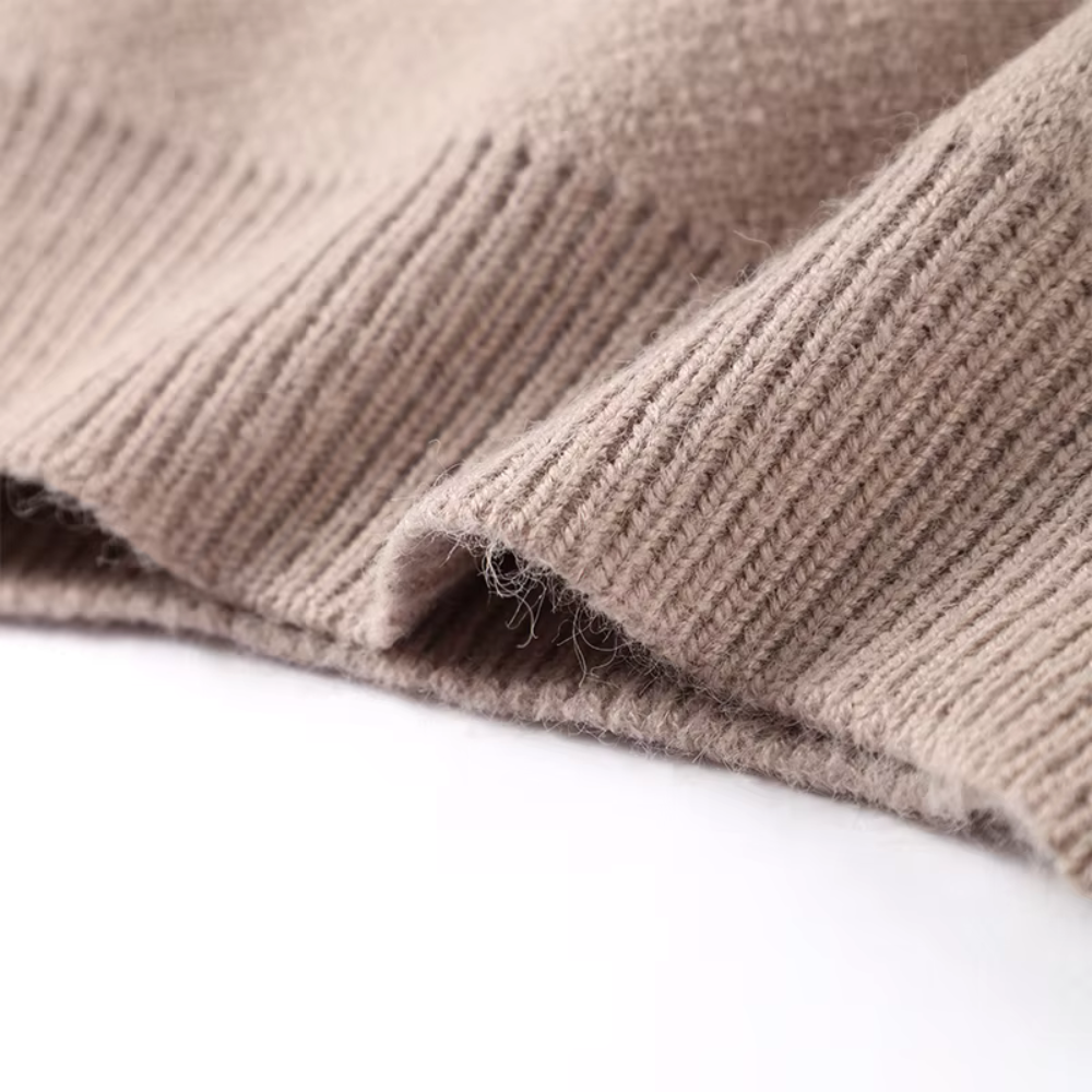 EB | Strickjacke Damen mit Rundhalsausschnitt