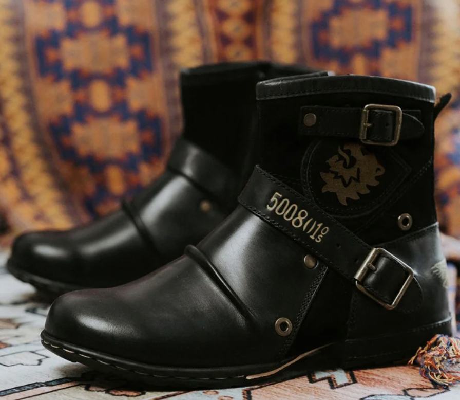 EB | Weinlese Stil Herrenstiefel