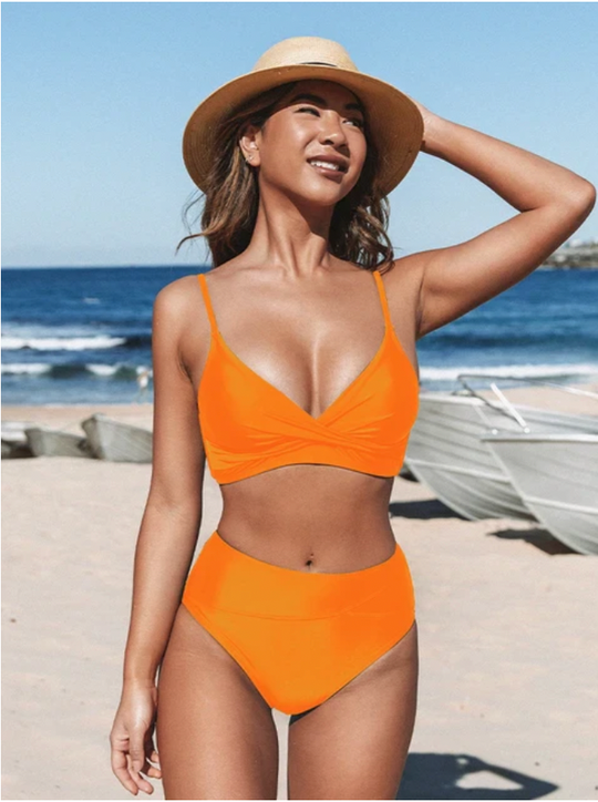 EB | Elegantes Bikini-Set mit Hoch Tailliertem Design für Damen