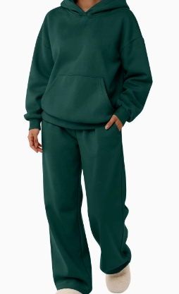 Jogging Set Damen Komfort Weiches Set Loungewear | EB