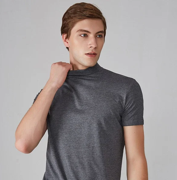 EB - Rollkragenhemd Herren