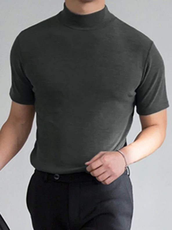 EB - Rollkragenhemd Herren