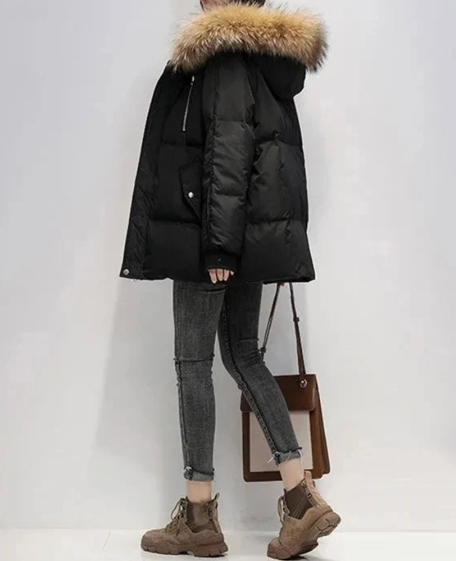 EB | Winter mit Kapuze aus Kunstfell
