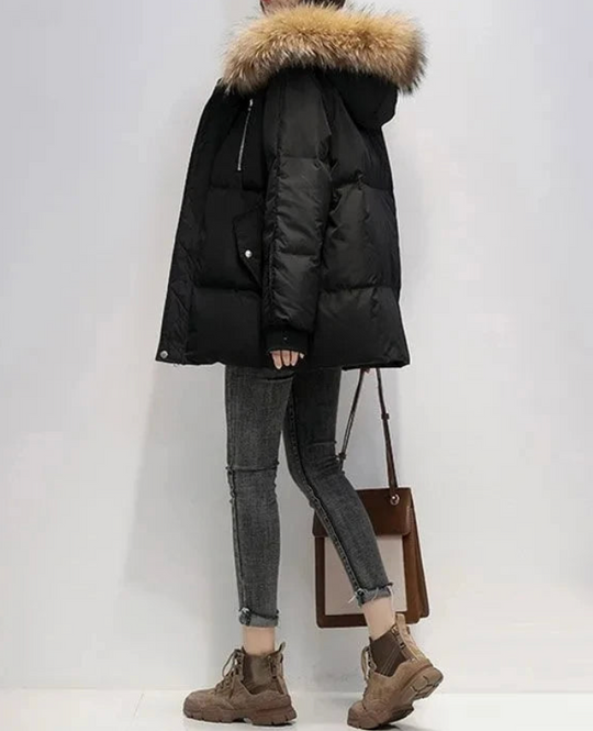 EB | Winter mit Kapuze aus Kunstfell