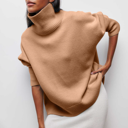 EB | Warmer Strickrollkragenpullover für Wintertage