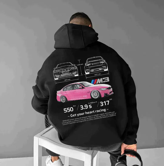 EB | Oversized Racing Hoodie