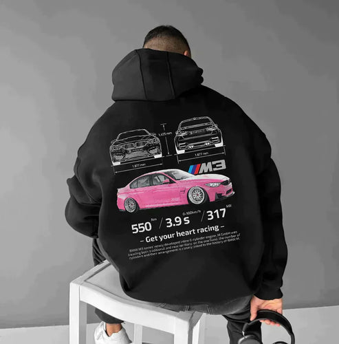 EB | Oversized Racing Hoodie