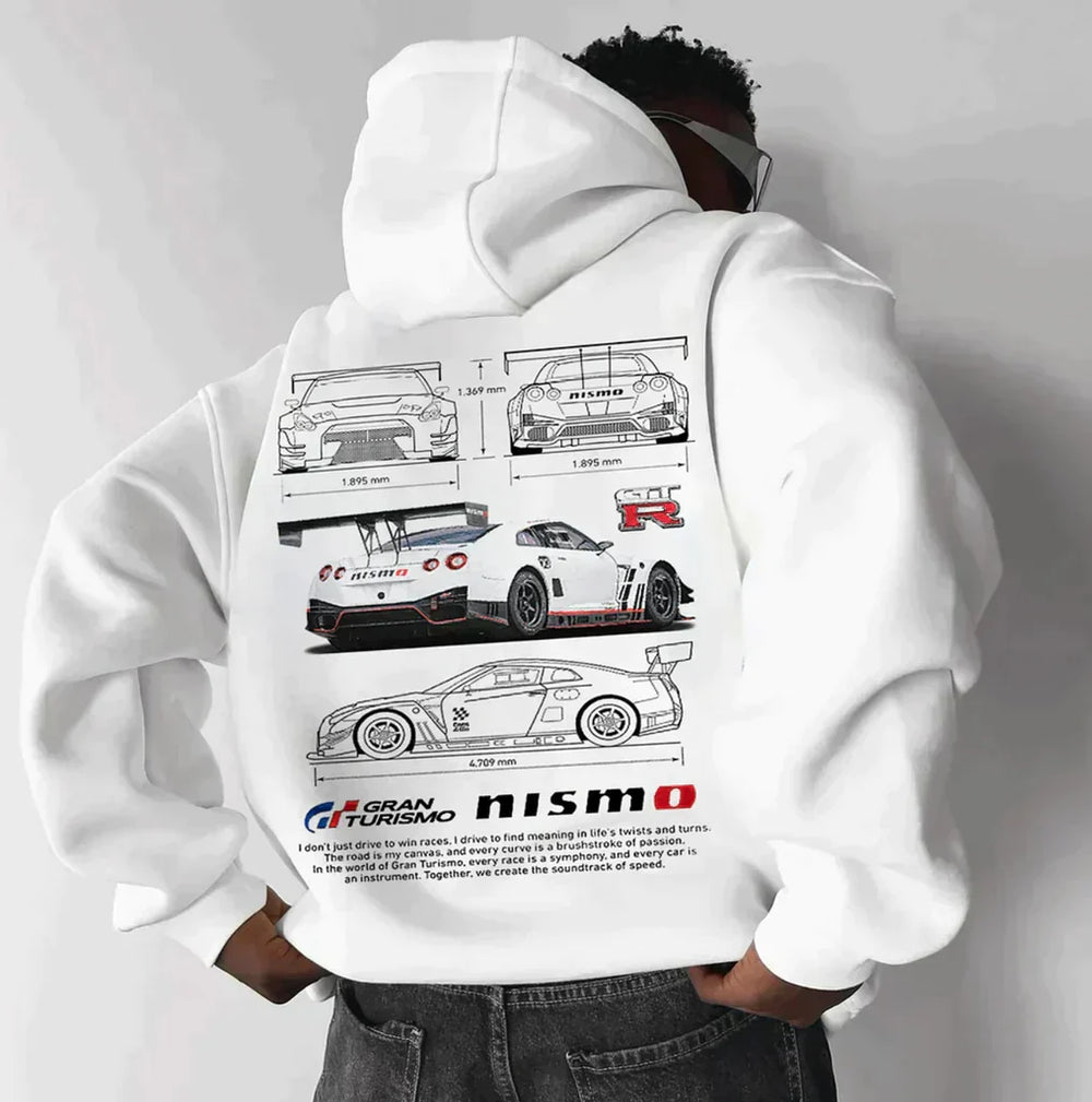 EB | Oversized Racing Hoodie