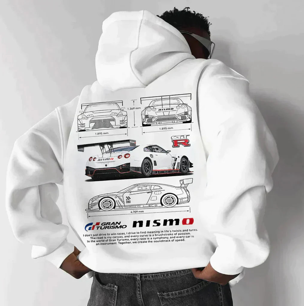 EB | Oversized Racing Hoodie