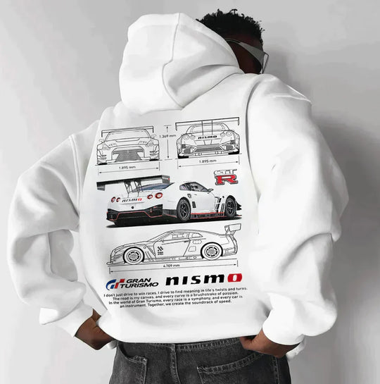 EB | Oversized Racing Hoodie