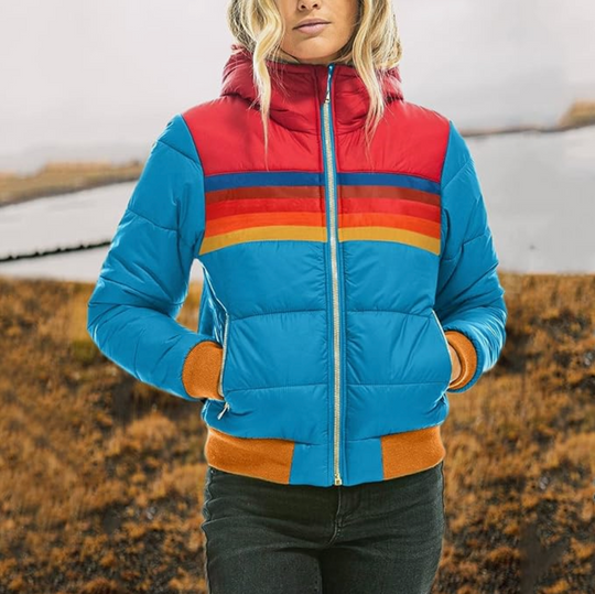 EB | Retro Parka mit Kunstfellkapuze