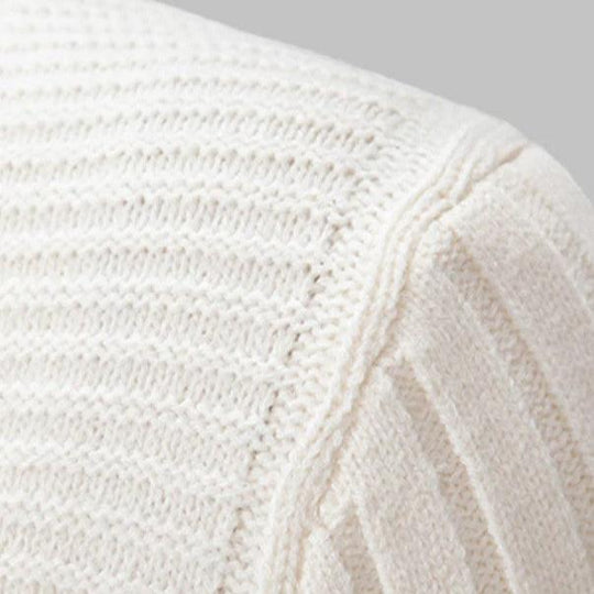 EB | Klassischer Strickpullover mit Struktur Weich und Warm Perfekt für Alltag und Fest