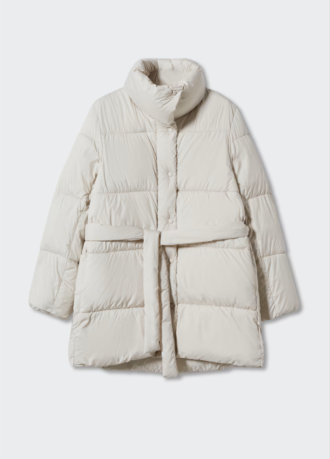 EB | Pufferjacke Damen Reguläre Passform Warmer Schutz Essentielle Eleganz