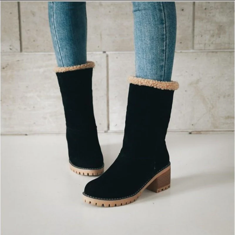 EB | Warme Winterstiefel Aus Wildleder In Verschiedenen Ausführungen