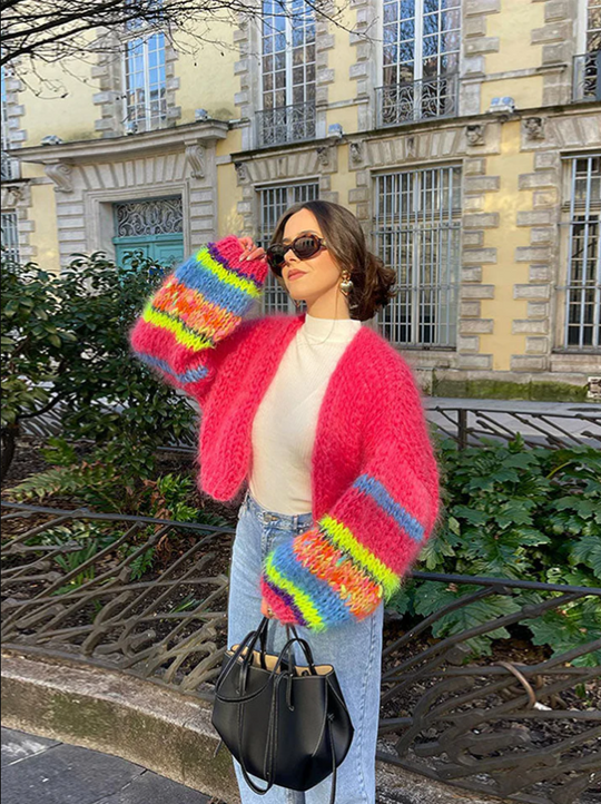 EB | Übergroße Strickjacke