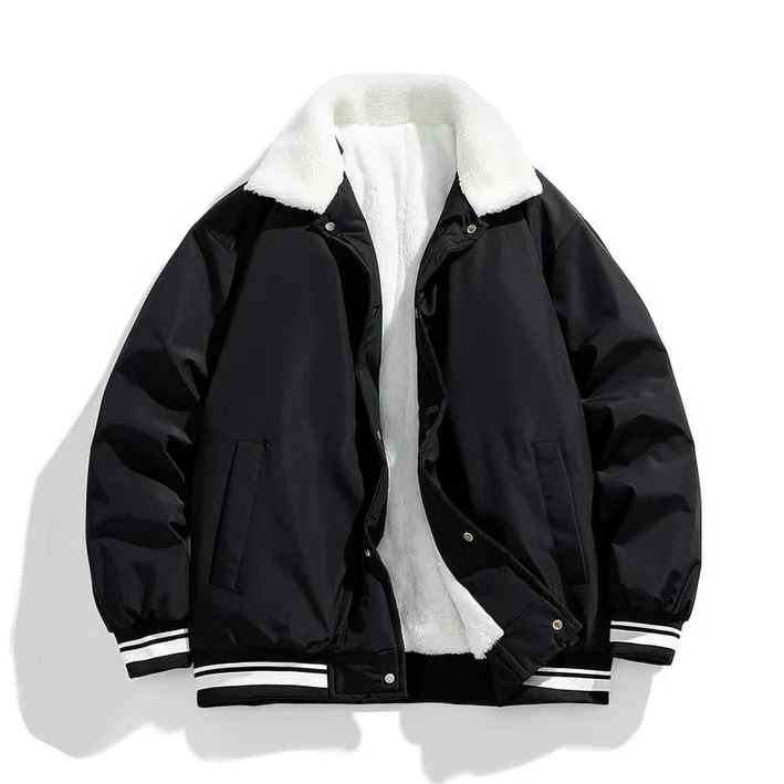 EB | Warme Winterjacke für Herren mit Sherpa-Kragen