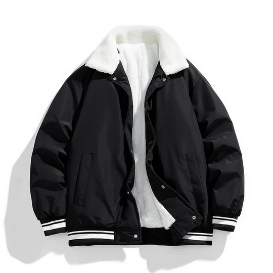 EB | Warme Winterjacke für Herren mit Sherpa-Kragen