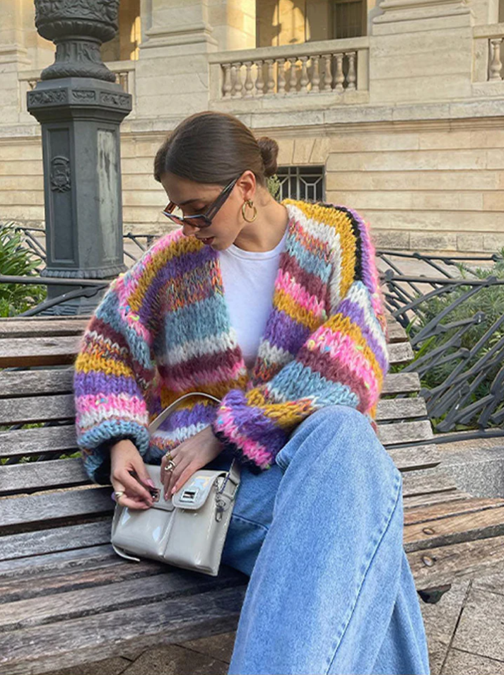 EB | Übergroße Strickjacke