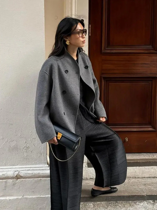EB | Trendiger Damenmantel Im Oversize-Fit