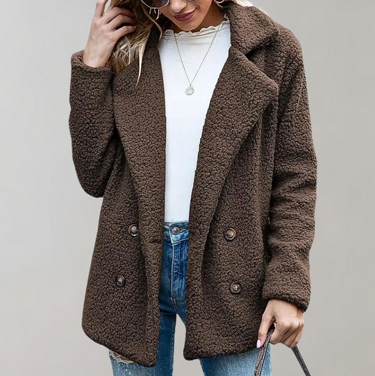 EB | Warme und Flauschige Damenjacke