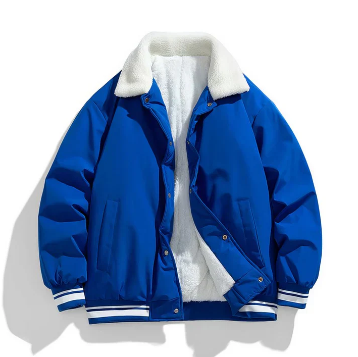 EB | Warme Winterjacke für Herren mit Sherpa-Kragen