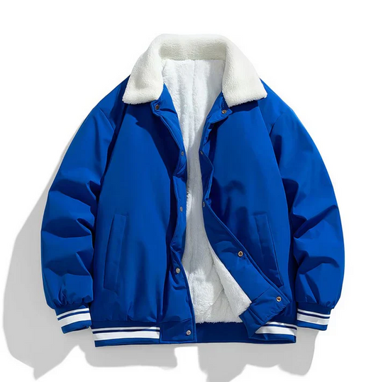 EB | Warme Winterjacke für Herren mit Sherpa-Kragen