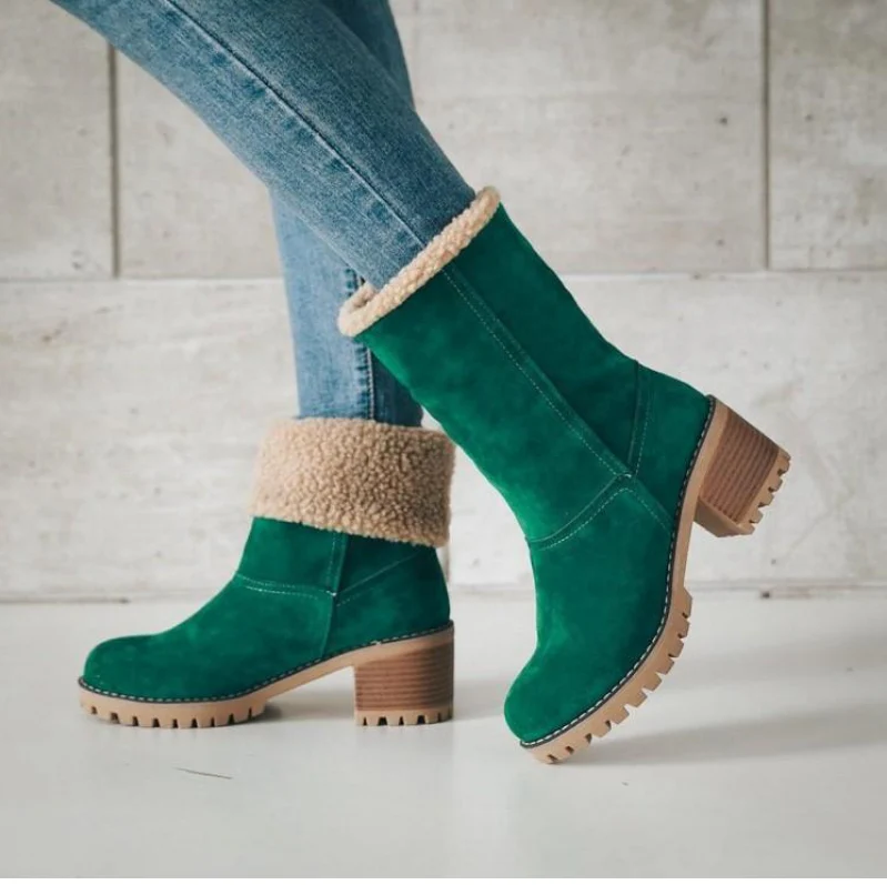 EB | Warme Winterstiefel Aus Wildleder In Verschiedenen Ausführungen