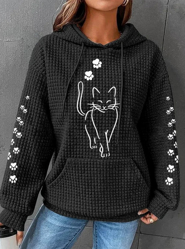 EB | L Bequemer Und Warmer Kapuzenpullover Für Damen